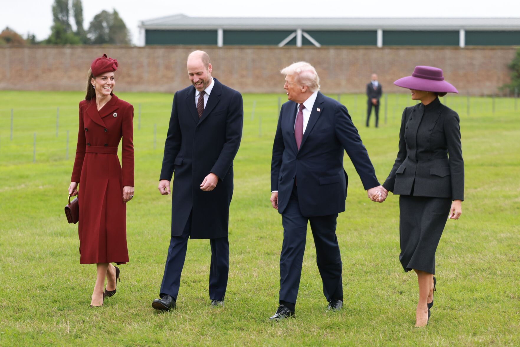 li-royals-kate-trumps welcome walk.JPG
